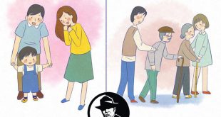 đối xử với cha mẹ